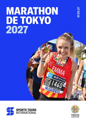 Brochure Marathon de Tokyo 2027
