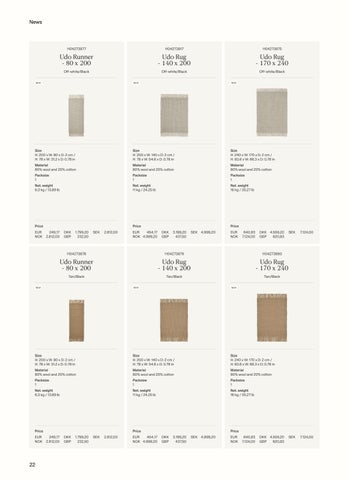 Ferm Living Product Overview 秋季 冬季 2026 exVAT 第 22 页