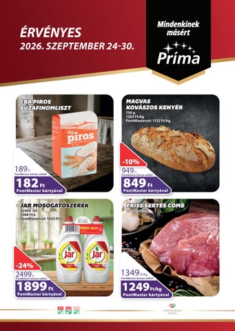 Aktuális Príma Nova - Príma 5 - Príma Cédrus - Príma Mórahalom katalógus