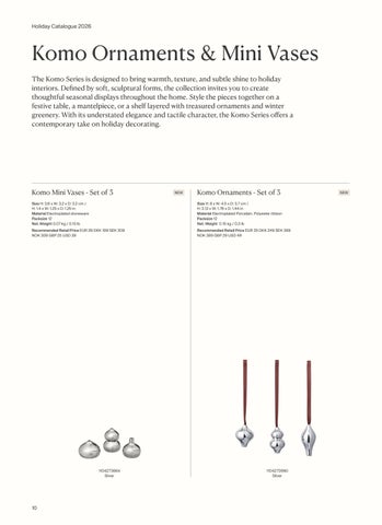 Ferm Living - Holiday 灯饰产品集 2026 第 10 页