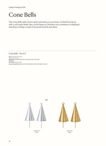 Ferm Living - Holiday 灯饰产品集 2026 第 18 页
