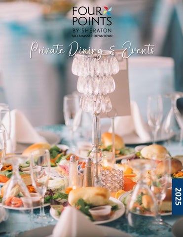 Four Points Tallahassee Private Dining & Events Menu