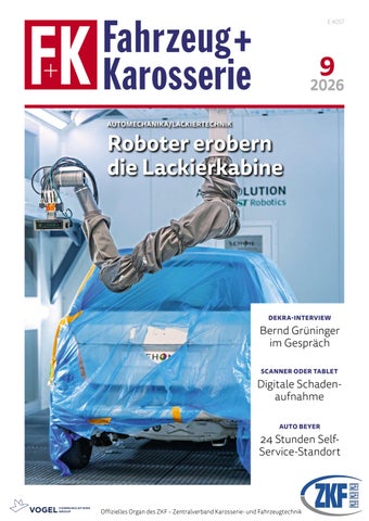 Fahrzeug+Karosserie 09/26 Vorschau