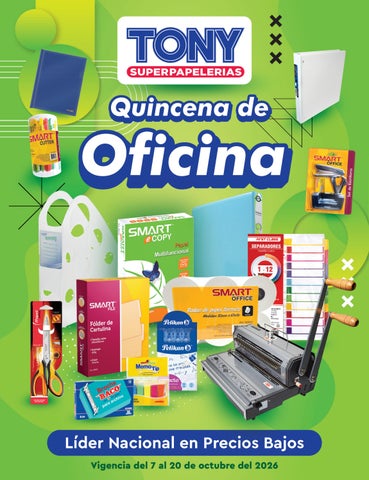 Quincena de Oficina TONY 2026