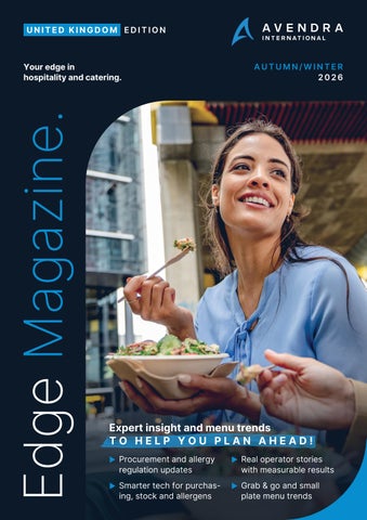 Avendra Edge Magazine: Autumn/Winter 2026 - UK
