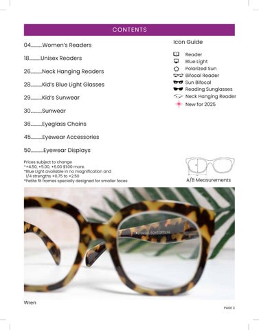 I Heart Eyewear Product 家具目录 2025 第 3 页