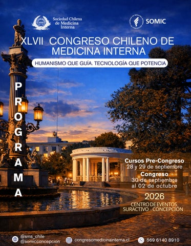 Programa Congreso Chileno de Medicina Interna 2026
