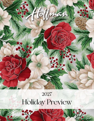 2027 Hoffman Holiday Preview Lookbook