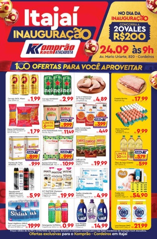 KOMPRÃO - INAUGURAÇÃO DE ITAJAÍ K100 24/09 A 27/09 by Supermercados ...