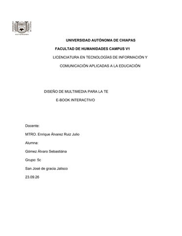 E-BOOK INTERACTIVO