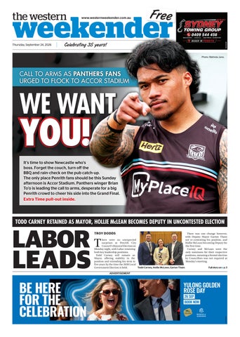 Western Weekender September 24 2026