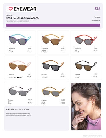I Heart Eyewear 家具目录 Supplement 2025-2026 第 16 页