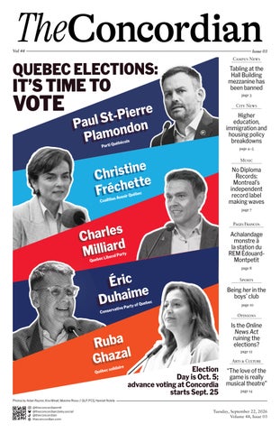 Volume 44, Issue 3: September 22nd 2026