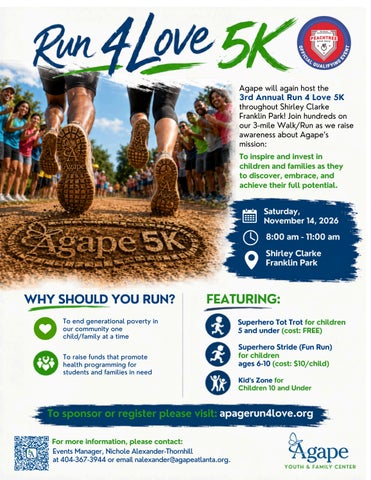 Agape Run4Love Marketing Packet 2026