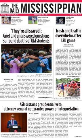 The Daily Mississippian |September 24, 2026