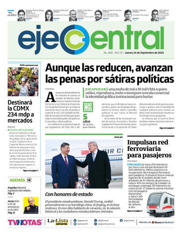EjeCentral Diario | 24 de septiembre de 2026