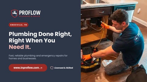 Professional Plumber Knoxville TN for Complete Plumbing Solutions