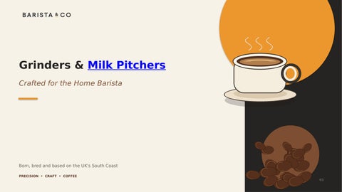 Barista & Co – Coffee Craft, Precision & Purpose