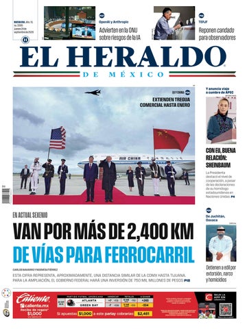 Edición impresa. Jueves 24 de septiembre de 2026