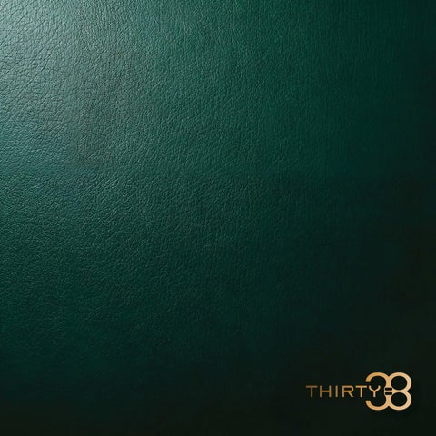 Thirty8 Cocktail Menu 