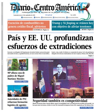 Edición Diario de Centro América 24 de Septiembre 2026
