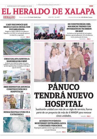 El Heraldo de Xalapa 24 de Septiembre de 2026