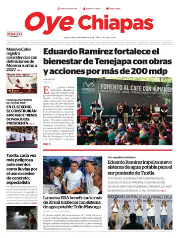 Oye Chiapas 24 de Septiembre de 2026