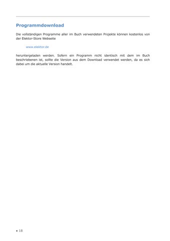 Intelligente Sensoren in Embedded-Systemen (Leseprobe) 第 18 页