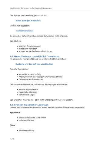 Intelligente Sensoren in Embedded-Systemen (Leseprobe) 第 24 页
