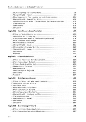 Intelligente Sensoren in Embedded-Systemen (Leseprobe) 第 8 页