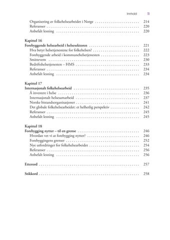 Forebyggende helsearbeid: Folkehelsearbeid i teori og praksis. 6. utgave 第 11 页