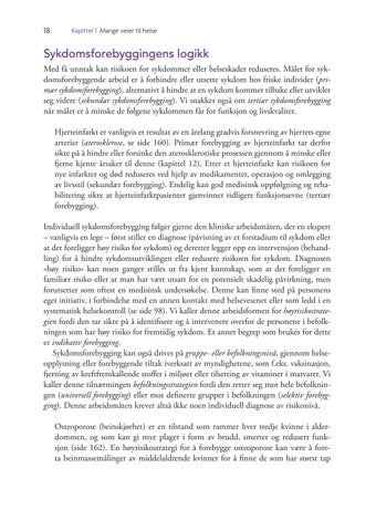 Forebyggende helsearbeid: Folkehelsearbeid i teori og praksis. 6. utgave 第 18 页