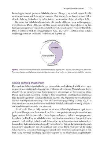 Forebyggende helsearbeid: Folkehelsearbeid i teori og praksis. 6. utgave 第 23 页