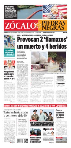 Piedras Negras 24 de septiembre de 2026