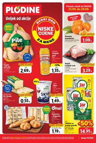 KATALOG 39 - 23.09. - 29.09.2026.
