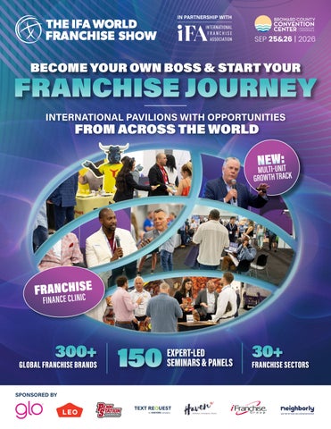 The IFA World Franchise Show | 2026 Showguide