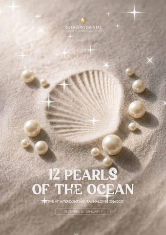 12 Pearls of the Ocean | Festive Programme 2026/2027
