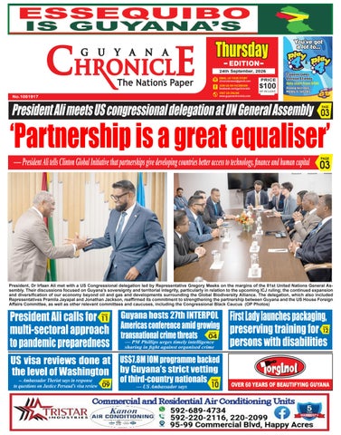 Guyana Chronicle E-Paper 24-09-2026
