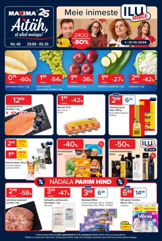 Maxima kliendileht 29.09-5.10
