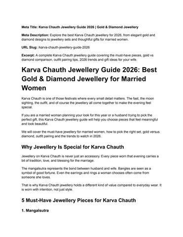 How to Build a Gold Jewellery Collection Step by Step (2)