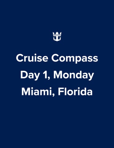Wonder of the Seas 4-night Bahamas and Perfect Day Cruise Compass - September 21, 2026