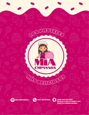 NUESTRO CATÁLOGO - MIA EMPANADA