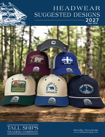 2027 Headwear - Suggested Designs