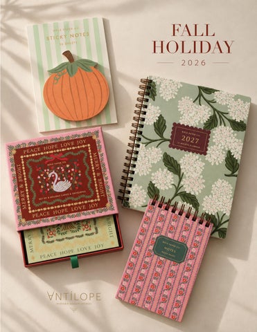 FALL-HOLIDAY 2026