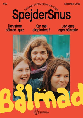 Spejdersnus #60 2026