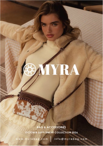 MYRA BAGS & ACCESSORIES OCTOBER COLLECTION 2026