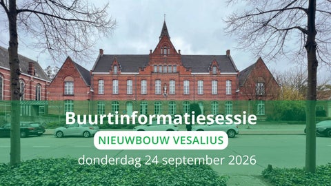 Nieuwbouw Vesalius_ppt_buurtbewoners_24sept26