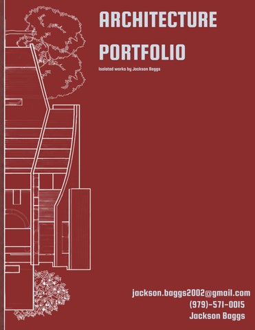 Architecture Portfolio-Jackson Baggs