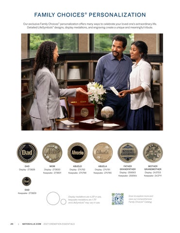 Q1FY26 Cremation Essentials 家具目录 US NonPriced 第 20 页