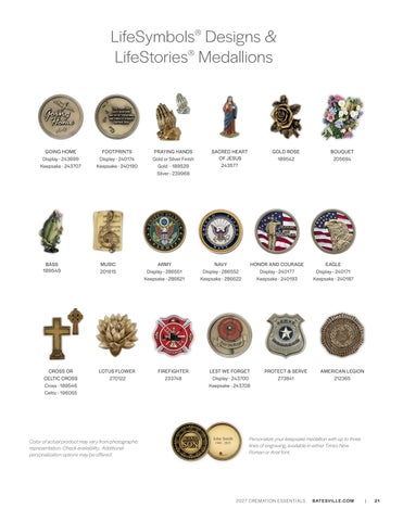 Q1FY26 Cremation Essentials 家具目录 US NonPriced 第 21 页